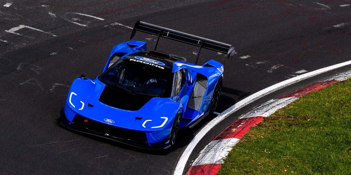 800-HP Ford GT Mk IV Is Now the Third-Fastest Car to Lap the 'Ring