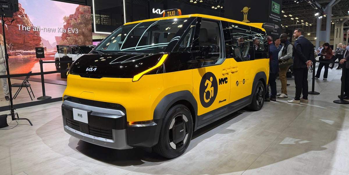 Could the Kia PV5 Electric Van Be New York City's New Taxi?
