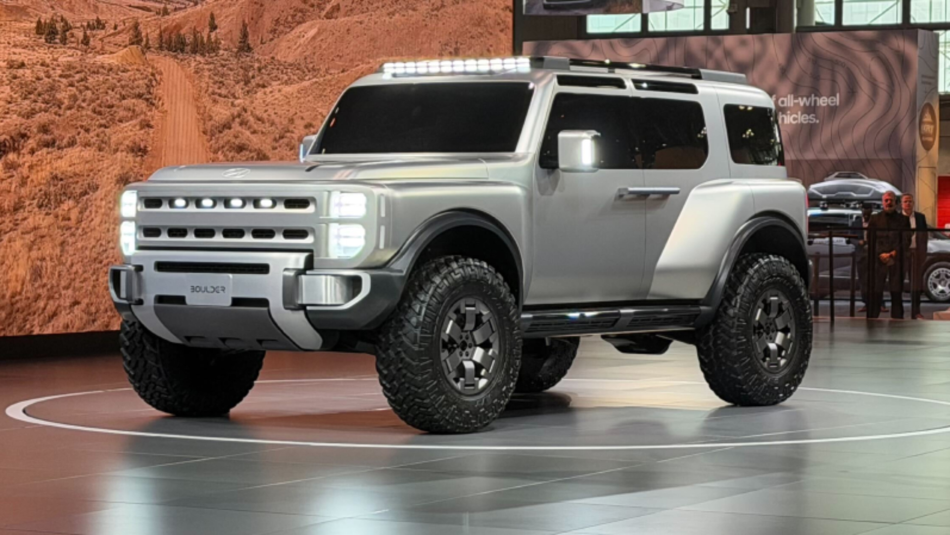 Hyundai Targets Bronco, Wrangler with Body-on-Frame Boulder SUV Concept