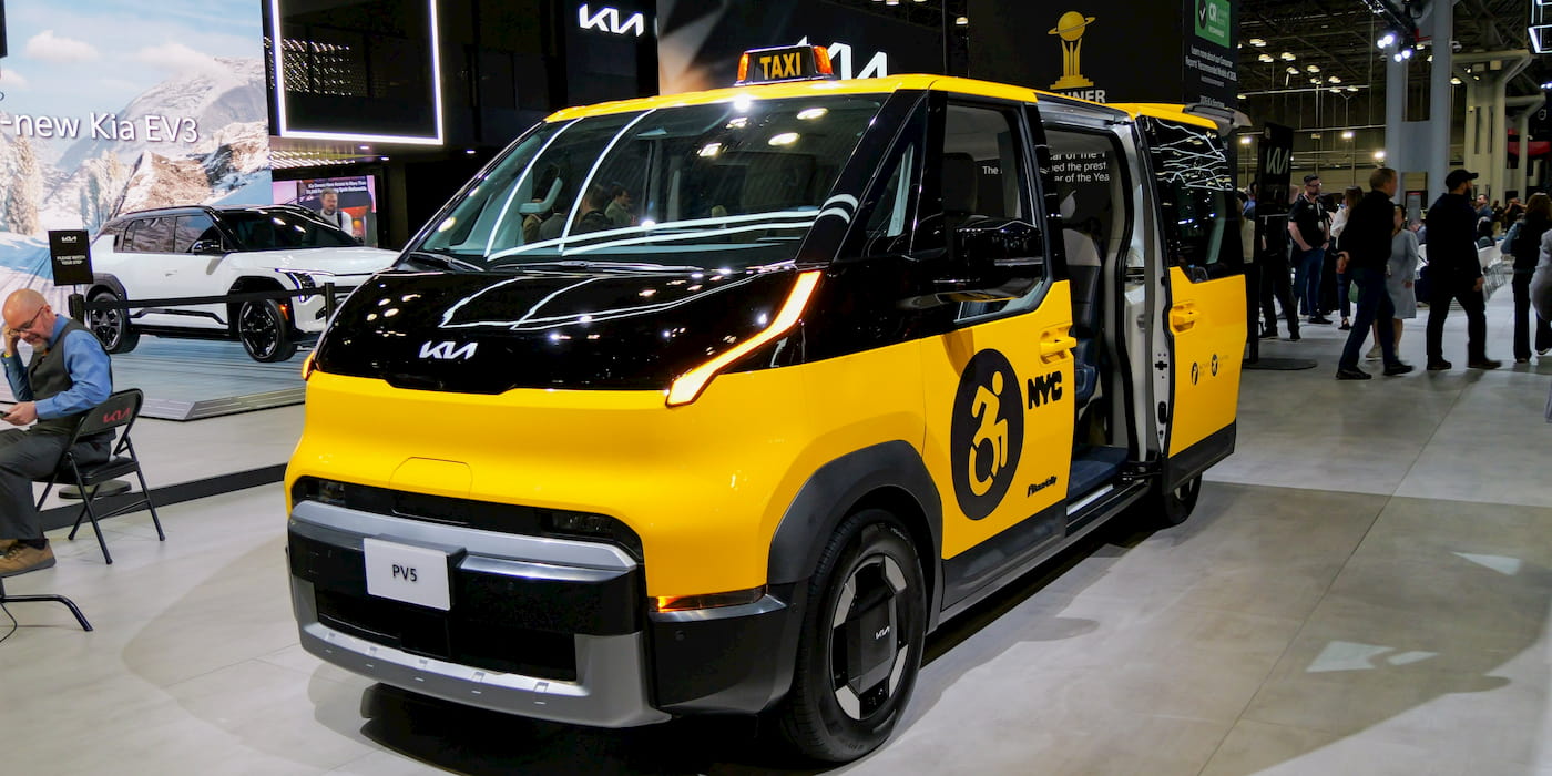 Kia unveils ‘first-of-its-kind’ PV5 WAV New York EV taxi