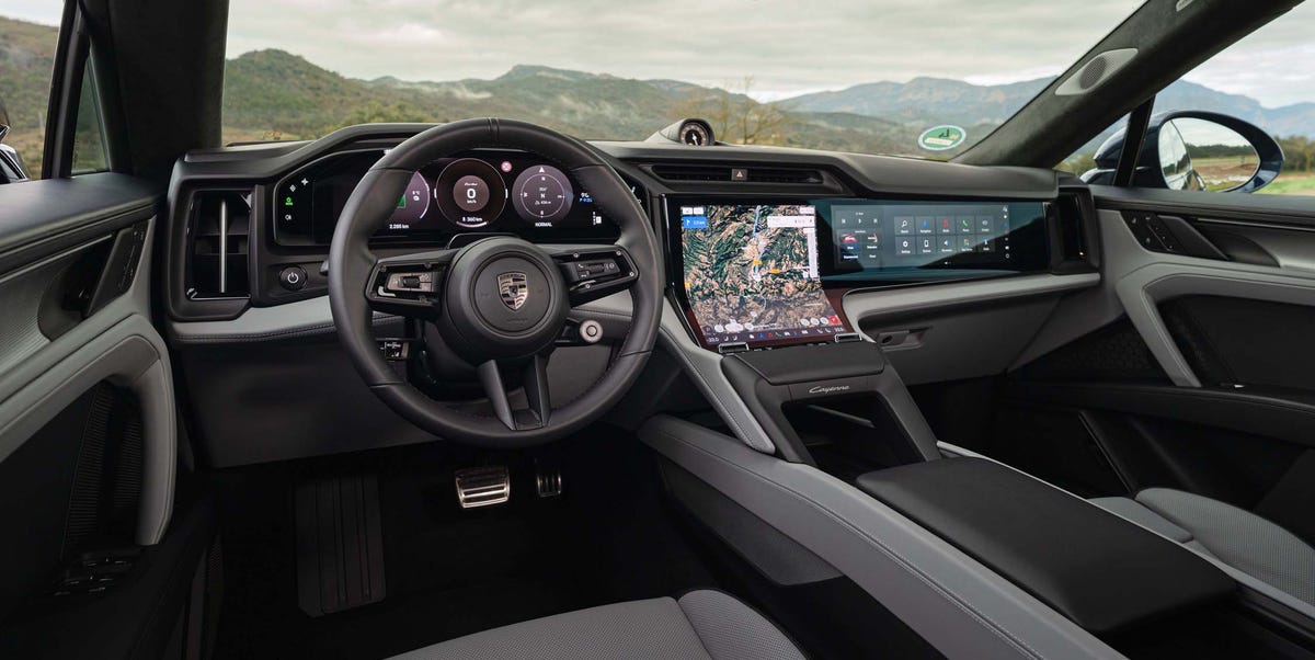View Interior Photos of the 2026 Porsche Cayenne Electric