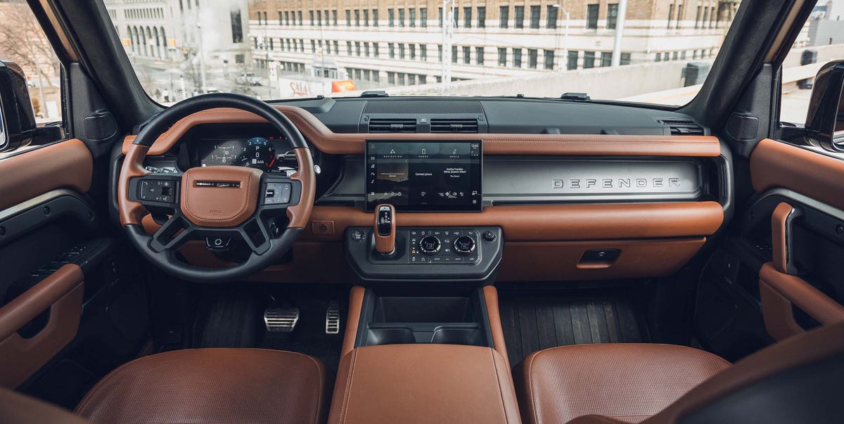 View Interior Photos of the 2025 Land Rover Defender Octa