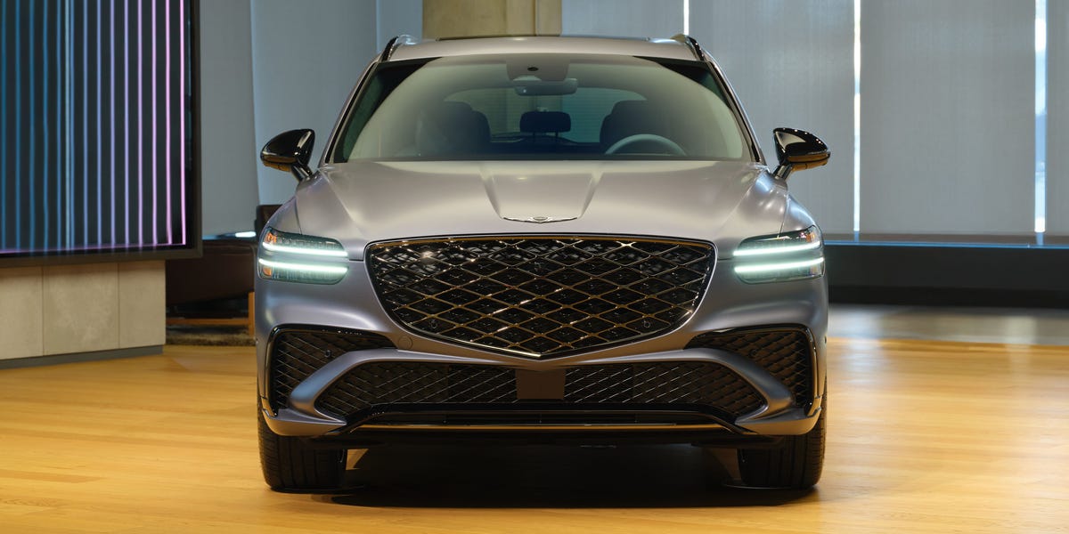 View Exterior Photos of the 2027 Genesis GV70 Prestige Graphite