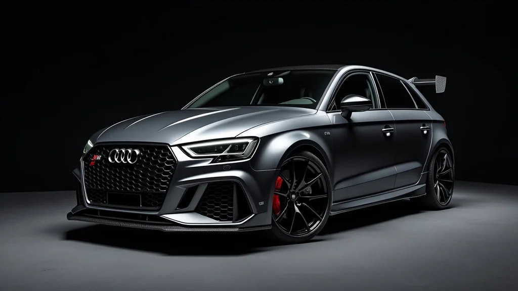 Audi RS3 Competition Limited 紀念直列五缸引擎 50 週年，預計 2027 年登場