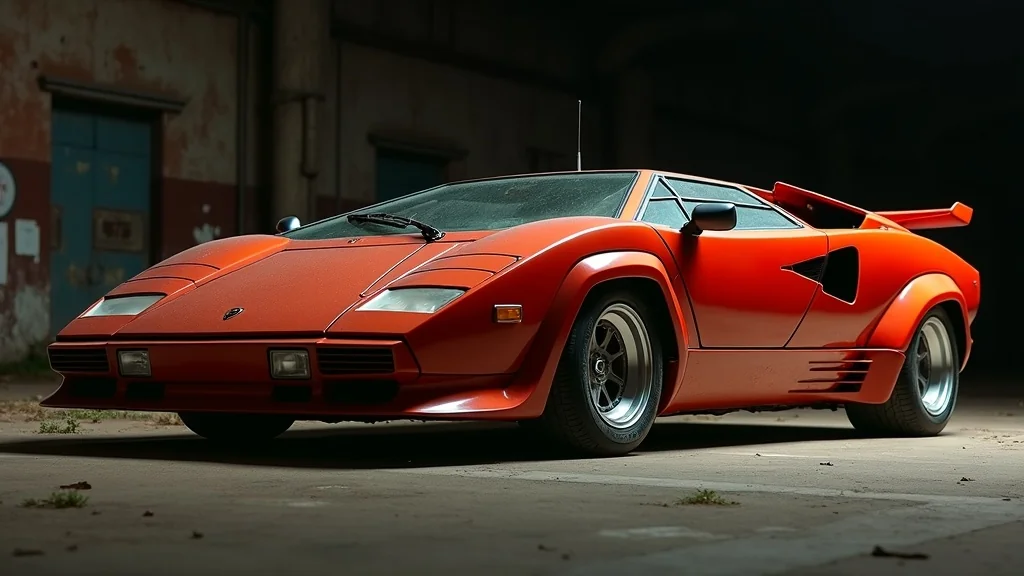 藍寶堅尼 Countach 出現 8 萬歐元以下售價，遠低經典車市場行情