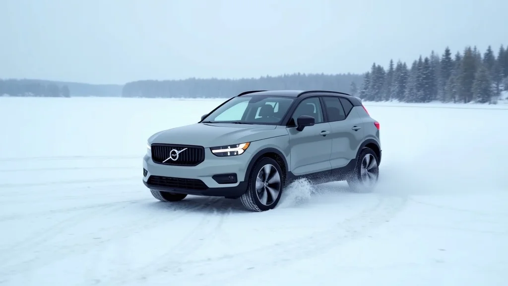 Volvo EX30與XC90 PHEV在加拿大魁北克嚴寒下進行冬季性能測試