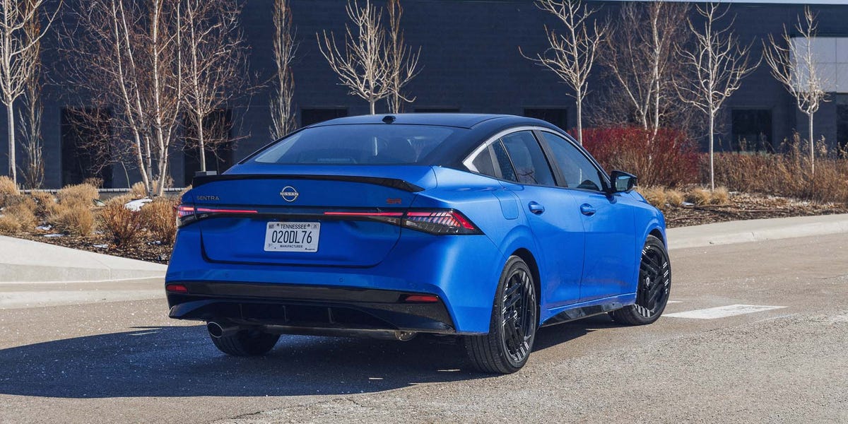 View Exterior Photos of the 2026 Nissan Sentra SR